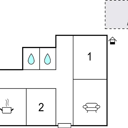 Appartement In With Kitchen *